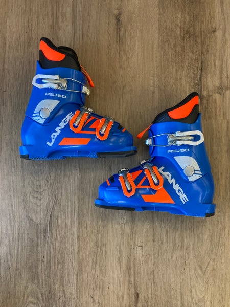Mondo 20 & 20.5 Lange RSJ Ski Boots (Used)