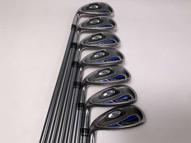 Cobra FP Iron Set 4-PW+GW Aldila NV HL 70g Regular LH No 9 iron