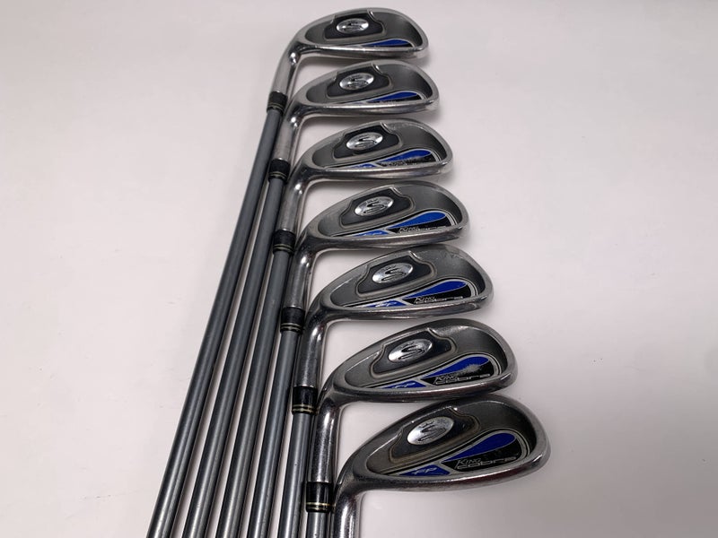 Cobra FP Iron Set 4-PW+GW Aldila NV HL 70g Regular LH No 9 iron