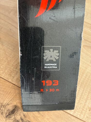 2018 Blizzard  193 cm Racing GS FIS Skis With Bindings Max Din 18 (Used)