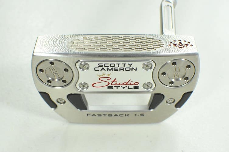 Titleist 2025 Scotty Cameron Studio Style Fastback 1.5 34" Putter RH  # 205924
