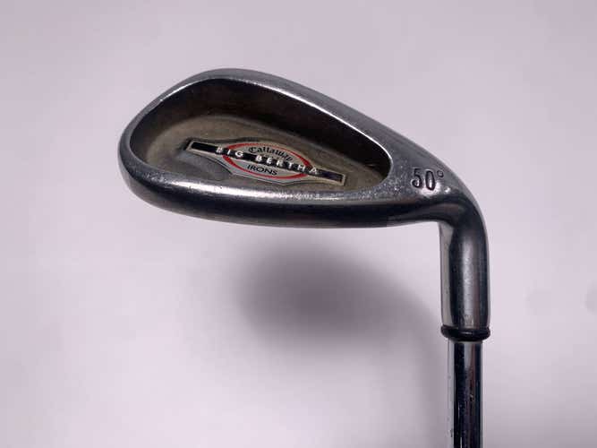 Callaway Big Bertha 2002 Pitching Wedge PW 50* Big Bertha Uniflex Steel Mens RH