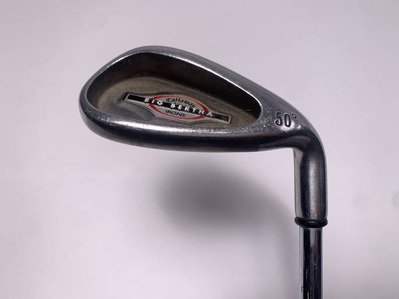 Callaway Big Bertha 2002 Pitching Wedge PW 50* Big Bertha Uniflex Steel Mens RH