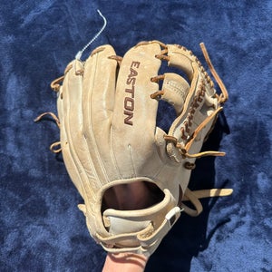 White Easton Professional Collection RH Softball Glove 11.75" (Used)
