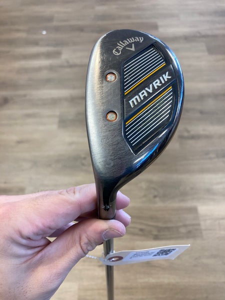 Used Men's Callaway Mavrik Left Handed 5 Hybrid | Senior Flex | Aldila Quranta Graphite Shaft