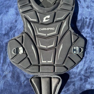 Black Intermediate Champro Catcher's Chest Protector (Used)