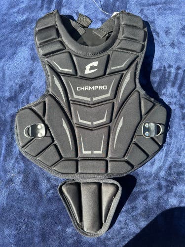 Black Intermediate Champro Catcher's Chest Protector (Used)
