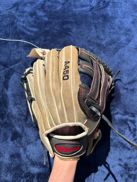 Brown Wilson A450 RH Infield Baseball Glove 12" (Used)