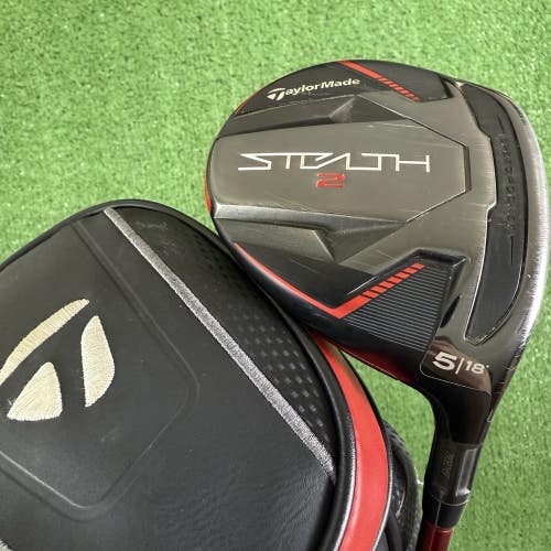 Taylormade Stealth 5 Wood 18 Ventus Velocore Red 7X 7-X Extra Stiff Flex 42.5