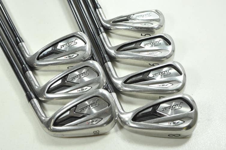 Titleist 718 AP1 5-PW,48* Iron Set Senior Flex Right Tensei Red Graphite #205883