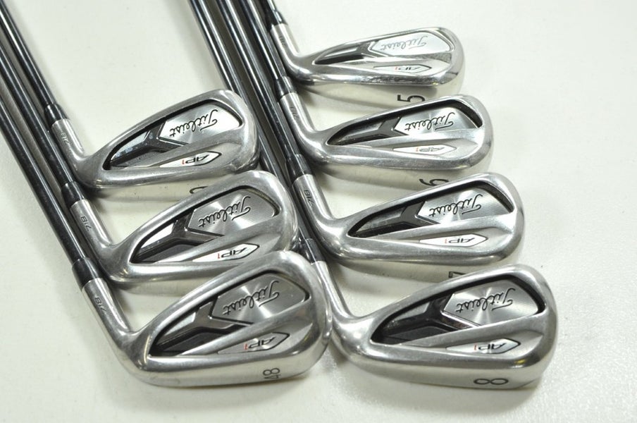 Titleist 718 AP1 5-PW,48* Iron Set Senior Flex Right Tensei Red Graphite #205883
