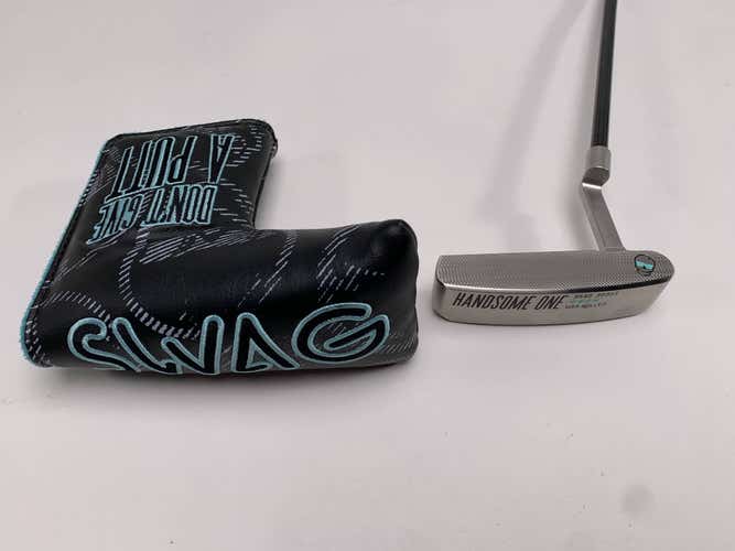 Swag Handsome One 354G 303SS Putter 34" Mens RH HC NEW