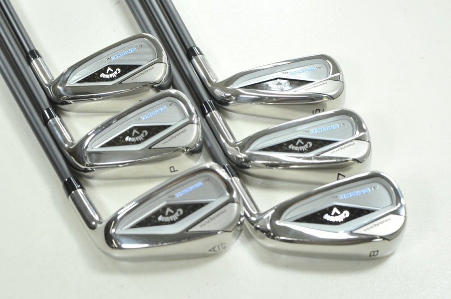Callaway Paradym Ai Smoke HL 6-PW,AW Iron Set RH Regular Flex Graphite # 205876