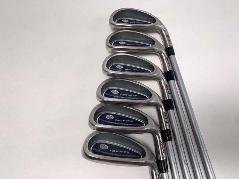Ram Accubar Iron Set 6-PW+SW Accubar Senior Graphite Mens RH