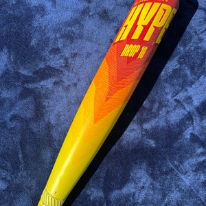 CRACKED 2024 Easton Hype Fire Composite Bat USSSA Certified (-10) Composite 19 oz 29" (Used)
