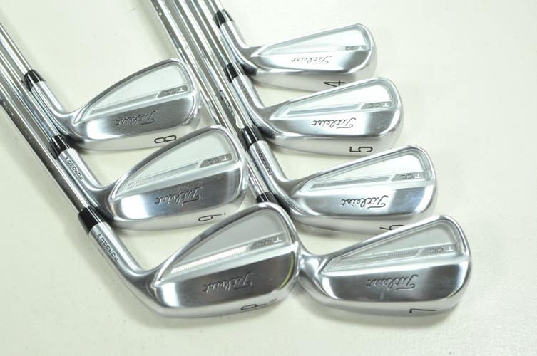 Titleist T100 2023 4-PW Iron Set X-Stiff Flex Right DG X100 Steel # 205683