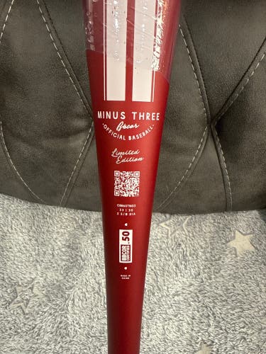2026 Combat MFG Spec A1 Alloy BBCOR Certified Bat (-3) 30 oz 33" (New)