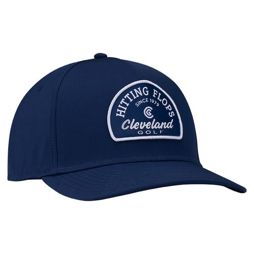NEW Cleveland Golf Hitting Flops Navy Adjustable Snapback Golf Hat/Cap
