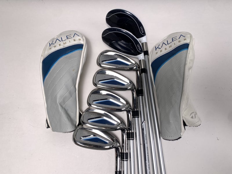 TaylorMade Kalea Premier Hybrid Iron Set 5H-6H 7-PW+SW Kalea Premier Ladies RH