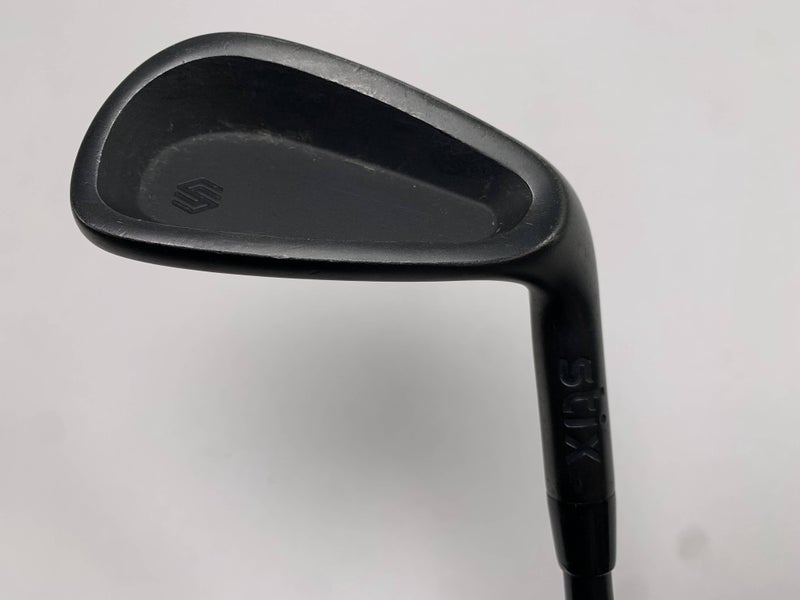 Stix Golf All Black Pitching Wedge PW Stix Regular Graphite Mens RH