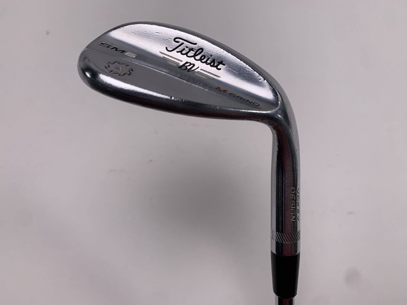 Titleist Vokey SM6 Tour Chrome Lob Wedge LW 60* 8 Bounce M-Grind Wedge RH