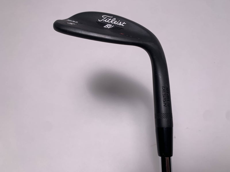 Titleist Vokey SM6 Jet Black Lob Wedge LW 60* 10 Bounce Wedge Steel Mens RH