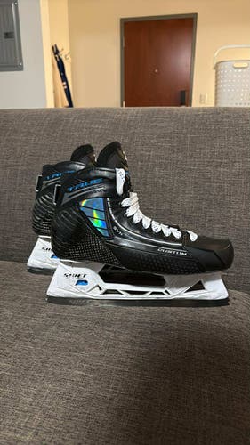 2023 True SVH Pro Two Piece Hockey Goalie Skates Regular Width 10 (Used)
