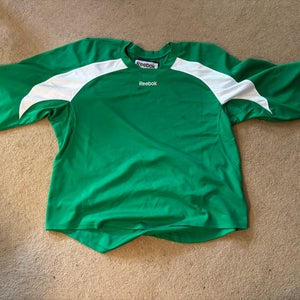 Reebok goalie cut jersey, green