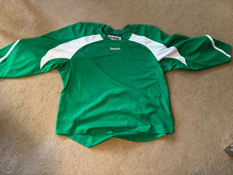 Reebok goalie cut jersey, green