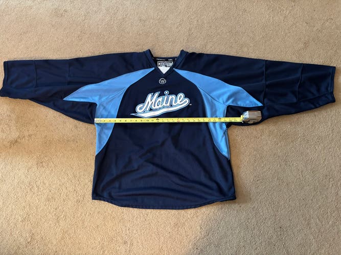 University of Maine goalie cut jersey, please read  for size info