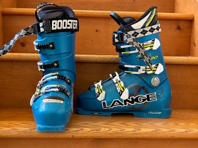 Mondo 28 & 28.5 Lange Racing RS 110 SC Ski Boots Medium Flex (Used)