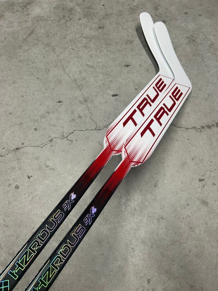 2 PACK 25” Paddle Senior True Hzrdus 9x4 Regular Goalie Stick NHL (New)