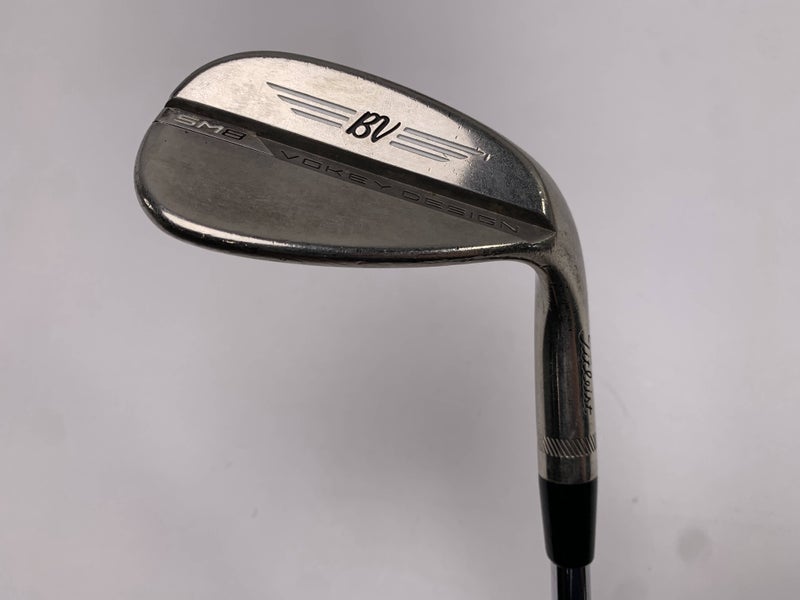 Titleist Vokey SM8 Brushed Steel Gap Wedge GW 52* 8 Bounce F-Grind Wedge Mens RH