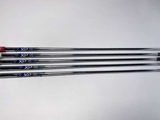 True Temper XP 95 ST15 S300 Stiff Iron Set 5 Shafts 35''-37.25''- Pull 0.37