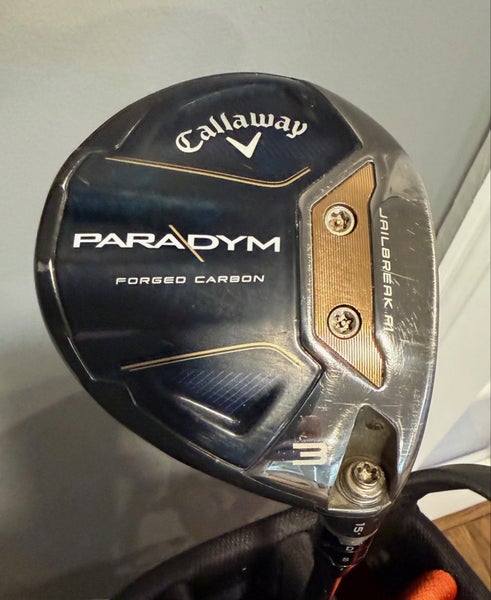 Great Condition - Callaway Paradym Forged Carbon Jailbreak Ai 3 Wood 15 Degree RH (Used)