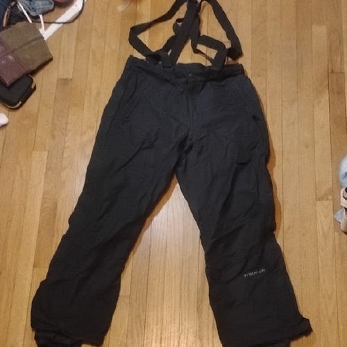 columbia titanium snow pants mens xl reg ski / snowboard fleece lined