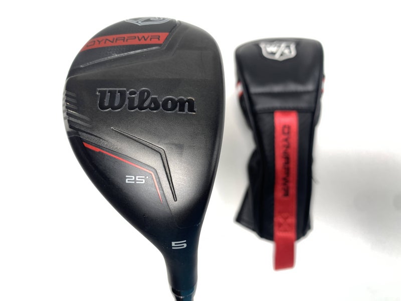 Wilson Dynapwr 5 Hybrid 25* Project X HZRDUS RDX Smoke Red 5.5 70g Regular RH HC