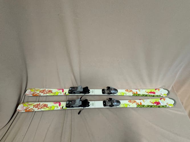 Unisex All Mountain 150 cm Rossignol Fun Girl Skis With Bindings (Used)