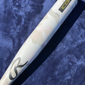 2025 Rawlings Icon Composite Bat USSSA Certified (-5) Composite 27 oz 32" (Used)