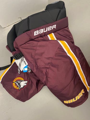Senior XL Bauer Burgundy Hockey Pants