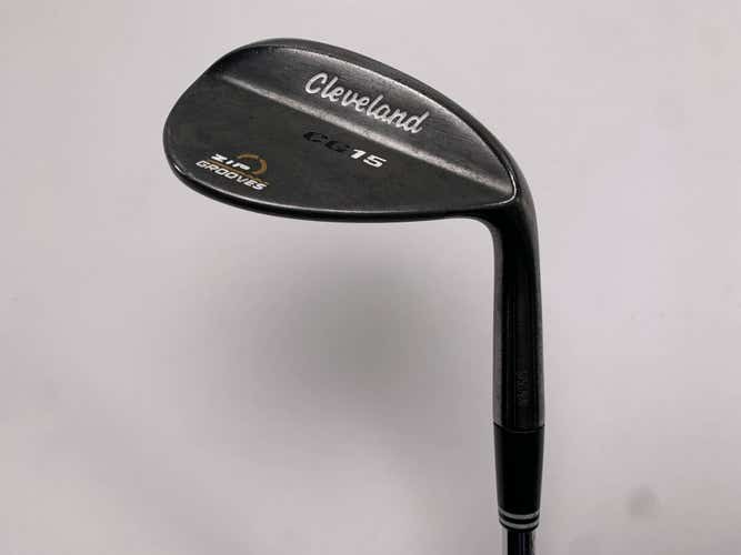 Cleveland CG15 Black Pearl Gap Wedge GW 50* 10 Bounce Traction Wedge RH