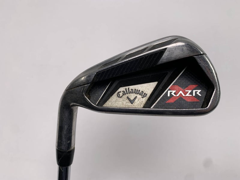 Callaway Razr X Single 7 Iron Regular Steel Mens LH