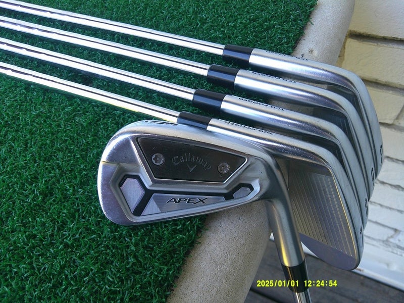 Callaway APEX TCB FORGED (6i-PW) Iron Set w/ N.S. PRO TOUR 130g Stiff Shafts