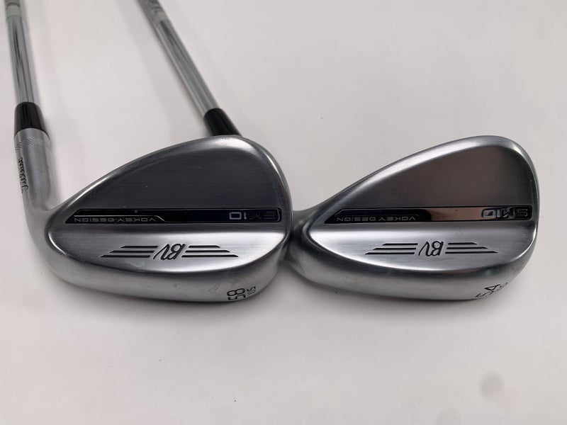 Titleist Vokey SM10 Tour Chrome Wedge Set 54* 10 | 58* 10 SM10 Wedge RH