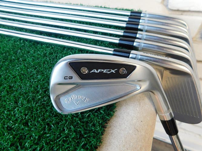 Callaway 2024 APEX CB Forged (4i-PW) Iron Set w/ N.S. PRO MODUS X-Stiff Shafts