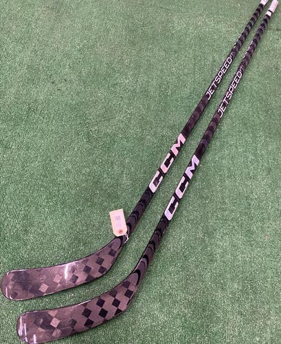2-Pack Senior CCM JetSpeed FT5 Pro Hockey Stick Left Hand P29 85 Flex Pro Stock (New)