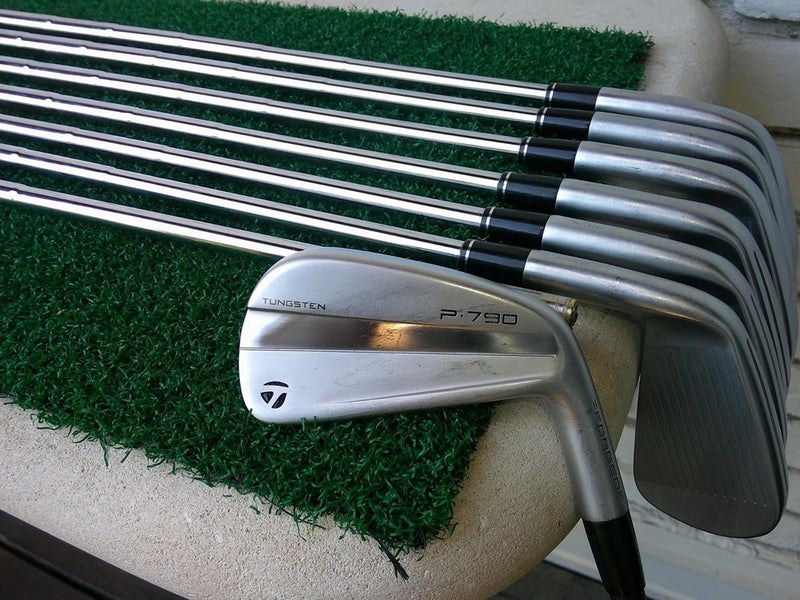 TaylorMade 2023 P790 Forged (4i-PW) Iron Set w/ True Temper S300 Stiff Shafts