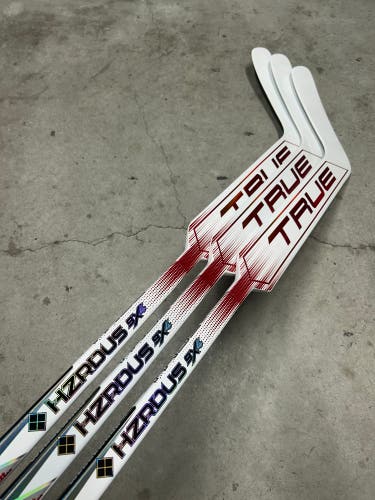 3 PACK 25” Paddle Senior True Hzrdus 9x4 Regular Goalie Stick NHL (New)