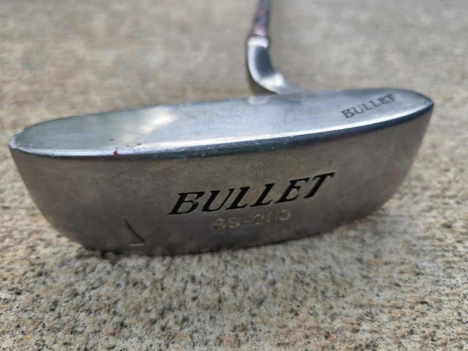 Bullet SS-200 Stainless Blade Putter 35” RH – High Cavity Inertia, Steel Shaft