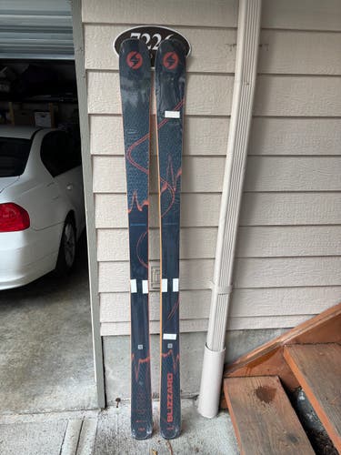 2025 Blizzard  182 cm All Mountain Anomaly Skis Without Bindings (New)